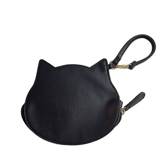 Betsey Johnson Luv Betsey Cat Wristlet Coin Bag Pouch - Picture 2 of 4